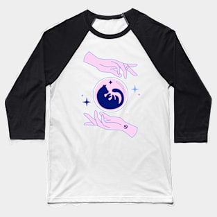 Meowgic Baseball T-Shirt